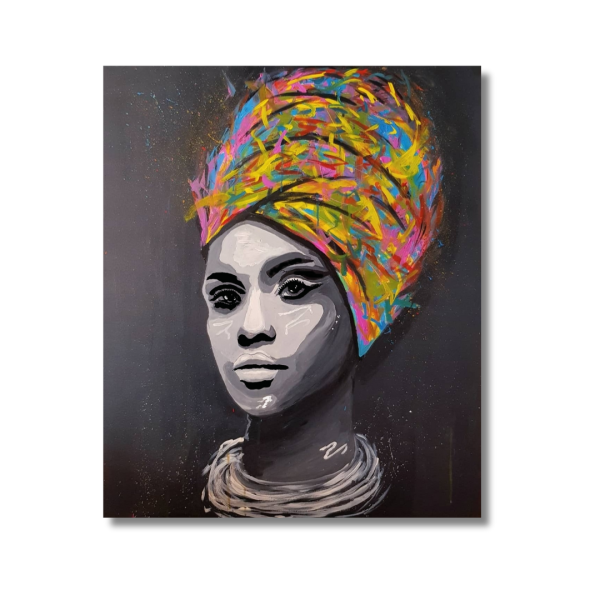 "Woman with Turban"