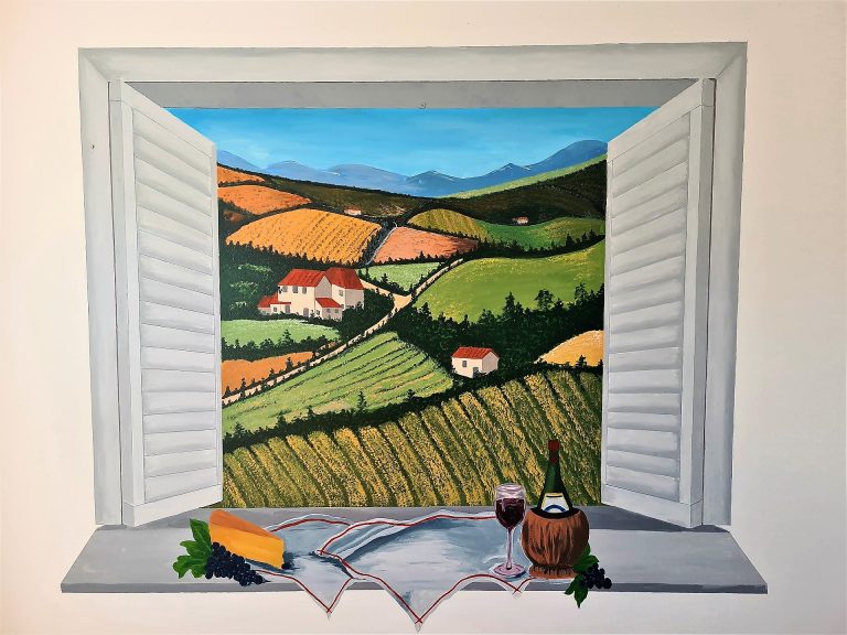 Tuscany Mural